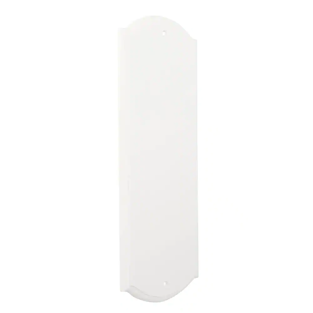 Everbilt Rectangular White Address Plaque
