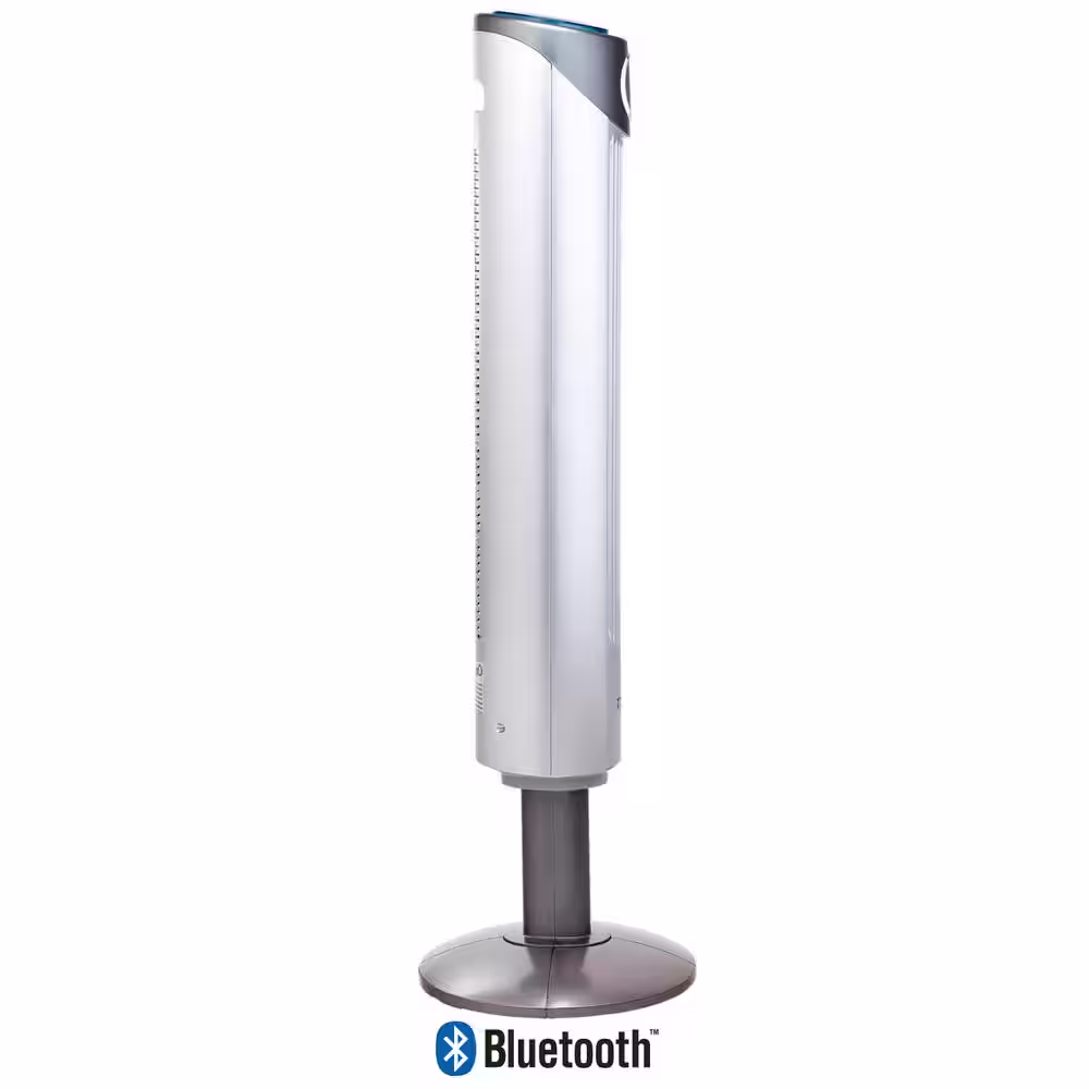 Ozeri Ultra 42 Oscillating Tower Fan with Bluetooth and Noise Reduction Technology