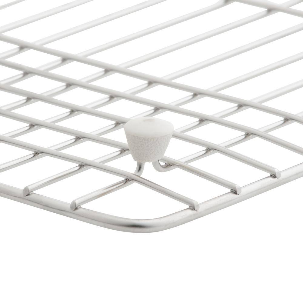 KOHLER Executive Chef 17-5/8 in. x 14-1/4 in. Bottom Sink Bowl Rack for Left-Hand Bowl in Stainless Steel