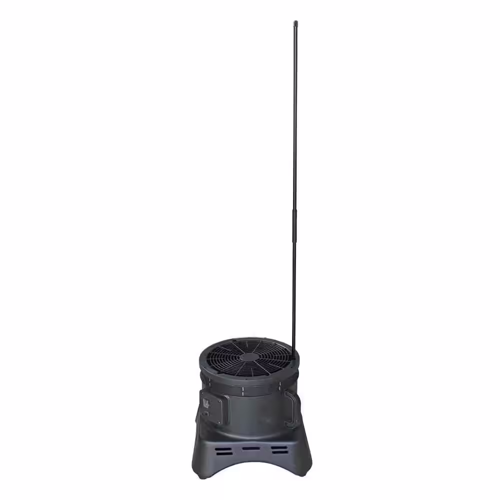 XPOWER BR-430 1/3 HP 12 in. Dia Inflatable Advertisement Tube Man Blower Fan for Air Puppet Sky Air Dancer and Fly Guy