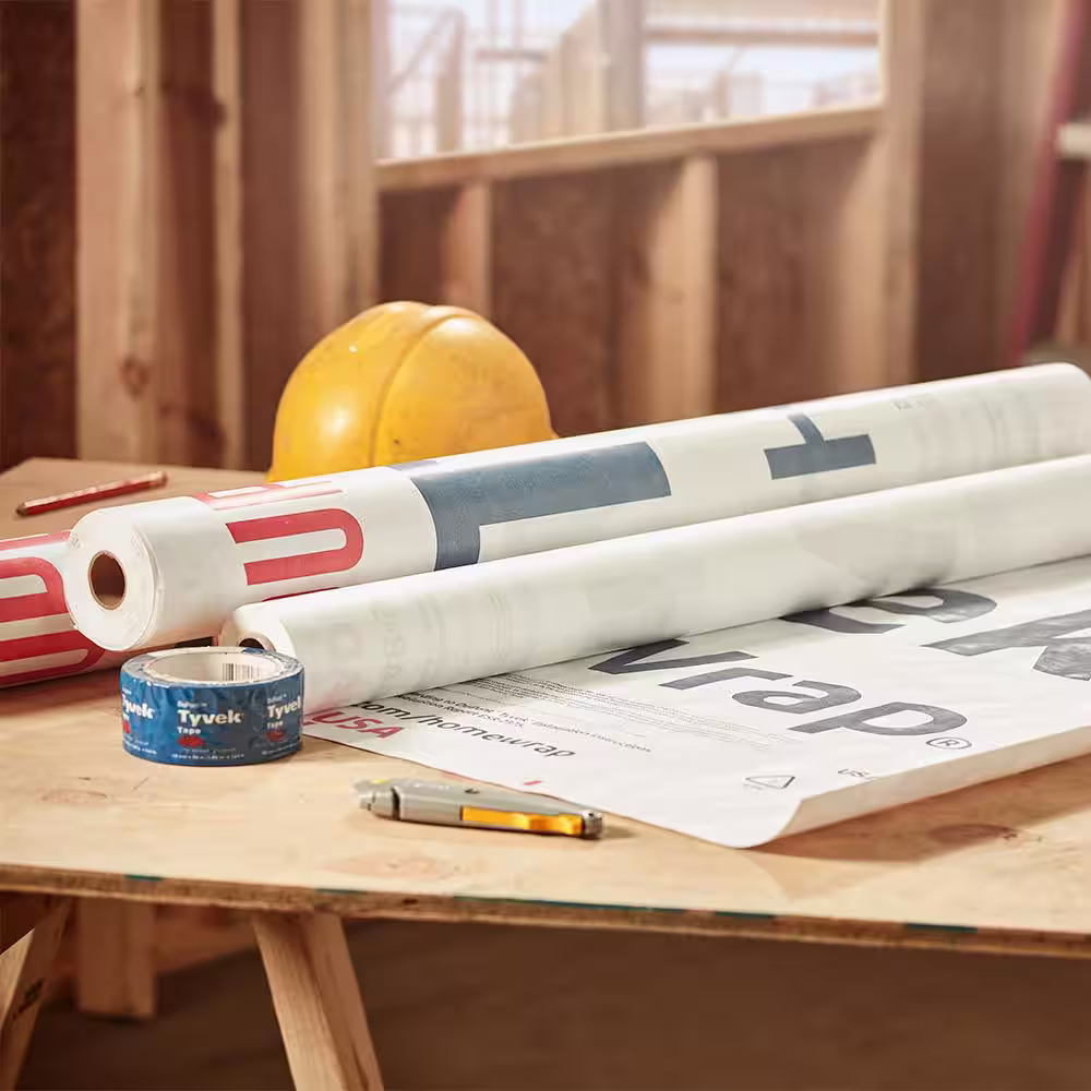 TYVEK 9 ft. x 150 ft. HomeWrap Housewrap (1350 Sq.Ft)