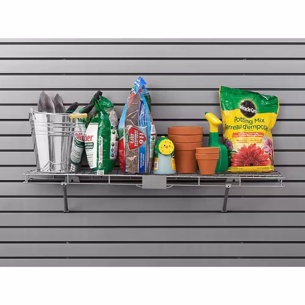 NewAge Products 4 ft. Wire Shelves (2-Pack)