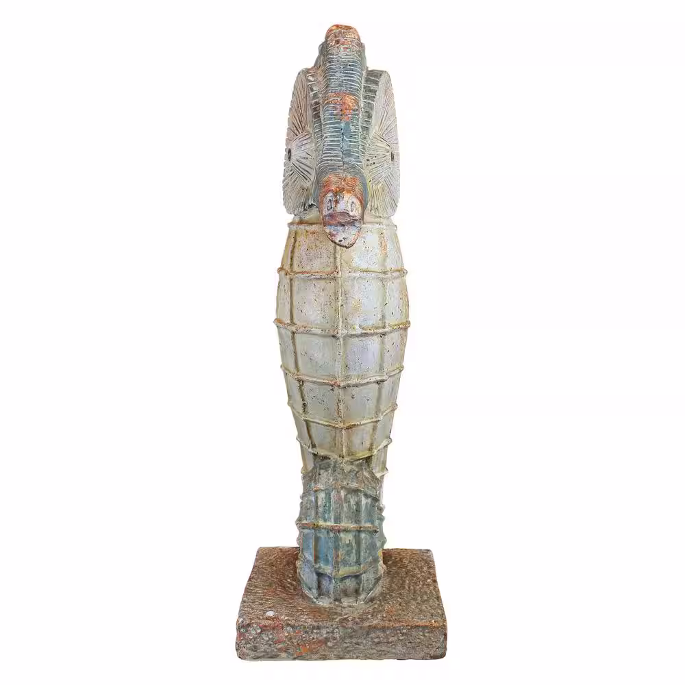 Design Toscano 25.5 in. H Sea Biscuit Seahorse Marine Fish Family Collection Large Statue