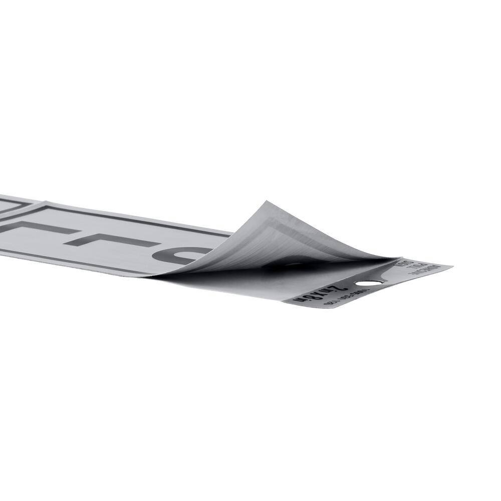 Everbilt 2 in. x 8 in. Plastic Pull Sign