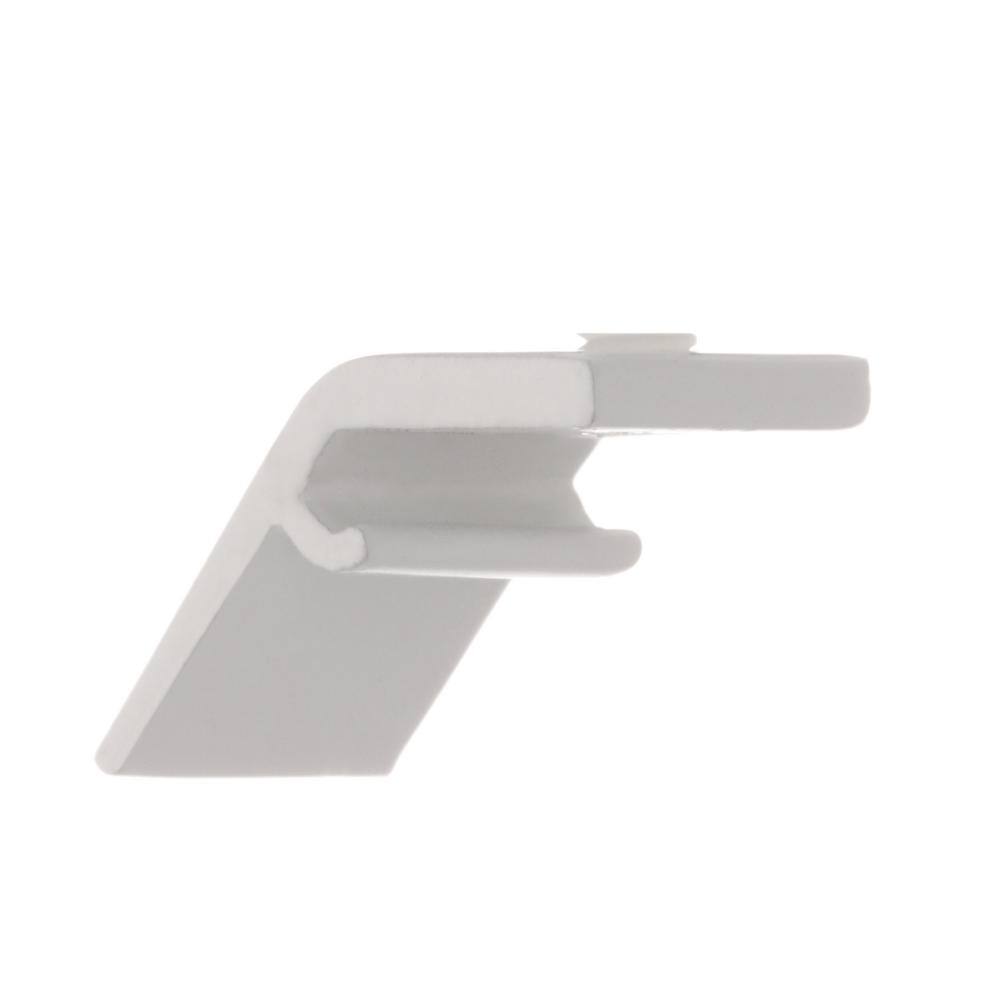 Prime-Line 7/16 in. White, Deep Reach Storm Door Panel Clip (8-pack)