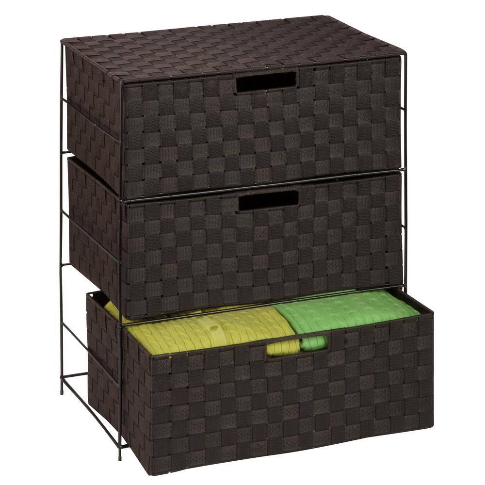 Honey-Can-Do Espresso Chest