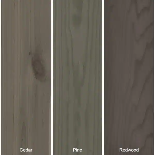 BEHR PREMIUM 1 gal. #ST-131 Pewter Semi-Transparent Waterproofing Exterior Wood Stain and Sealer