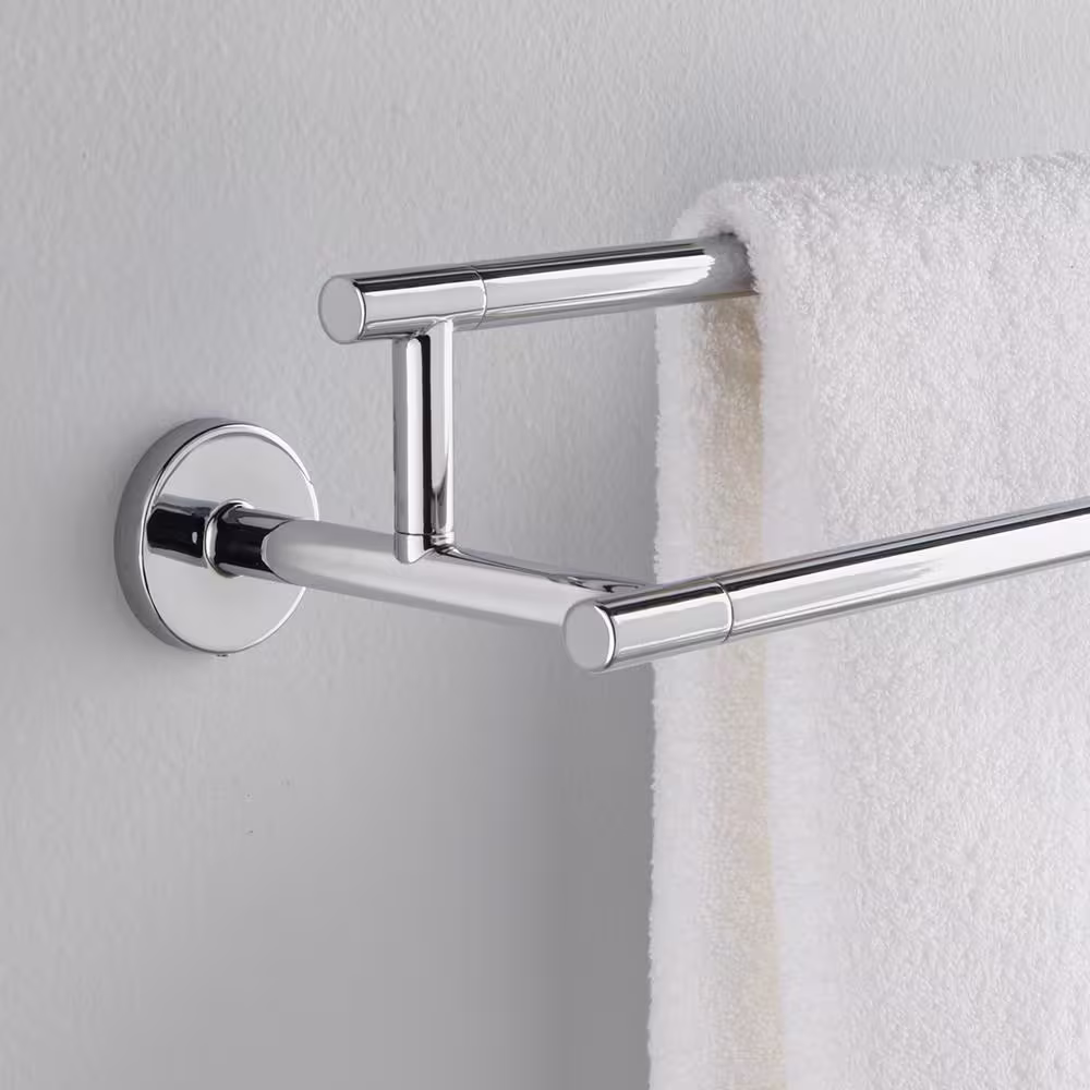 Delta Trinsic 24 in. Double Towel Bar in Chrome
