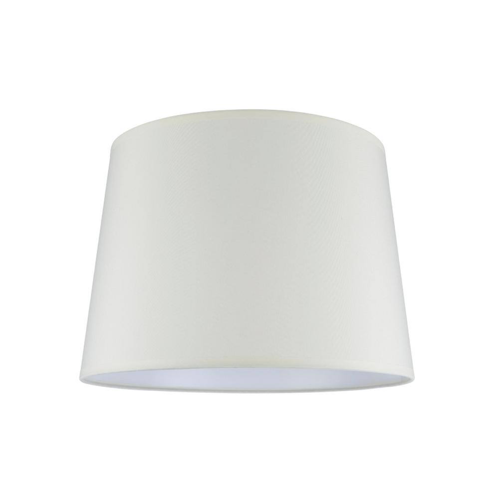 Aspen Creative Corporation 14 in. x 10 in. Ivory Hardback Empire Lamp Shade