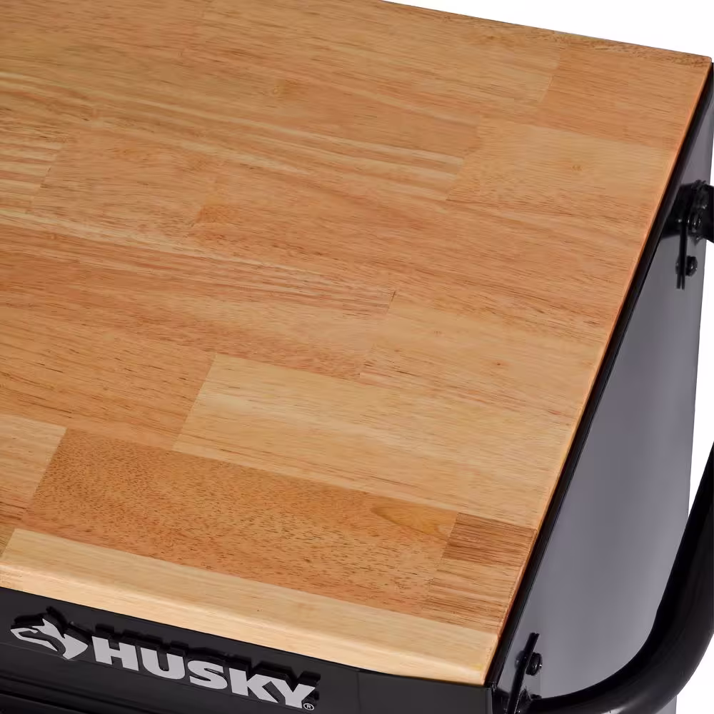 Husky 46 in. 9-Drawer Solid Front Mobile Workcenter