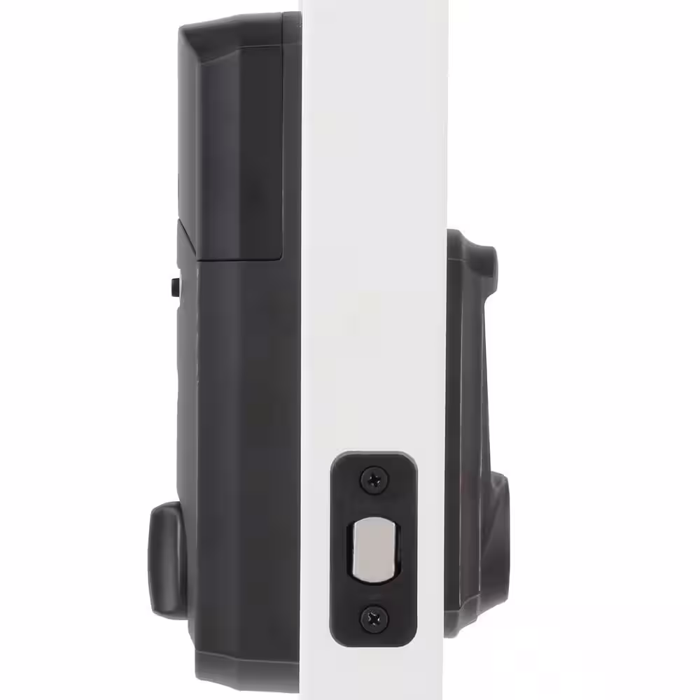 Schlage Camelot Aged Bronze Sense Smart Door Lock With Alarm