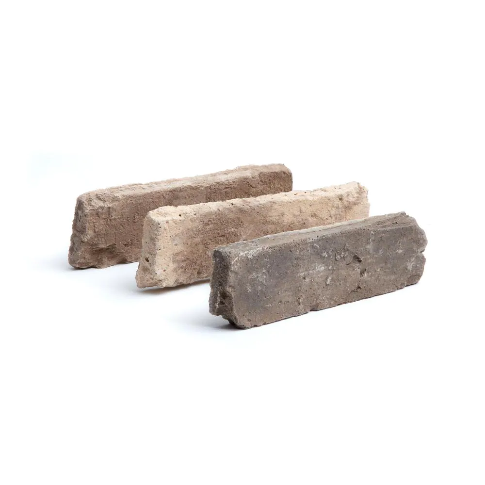 Koni Brick Old Chicago Cafe 8.20 in. x 2.50 in. Thin Brick 10.76 sq. ft. Flats Manufactured Stone Siding