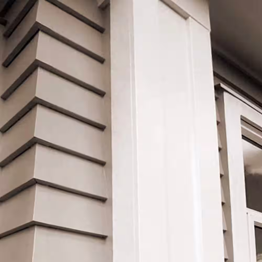 Gibraltar Building Products 11.5 in. x 4.5 in. x 0.9 ft. Smooth Aluminum Primed XL Siding Corner Moulding