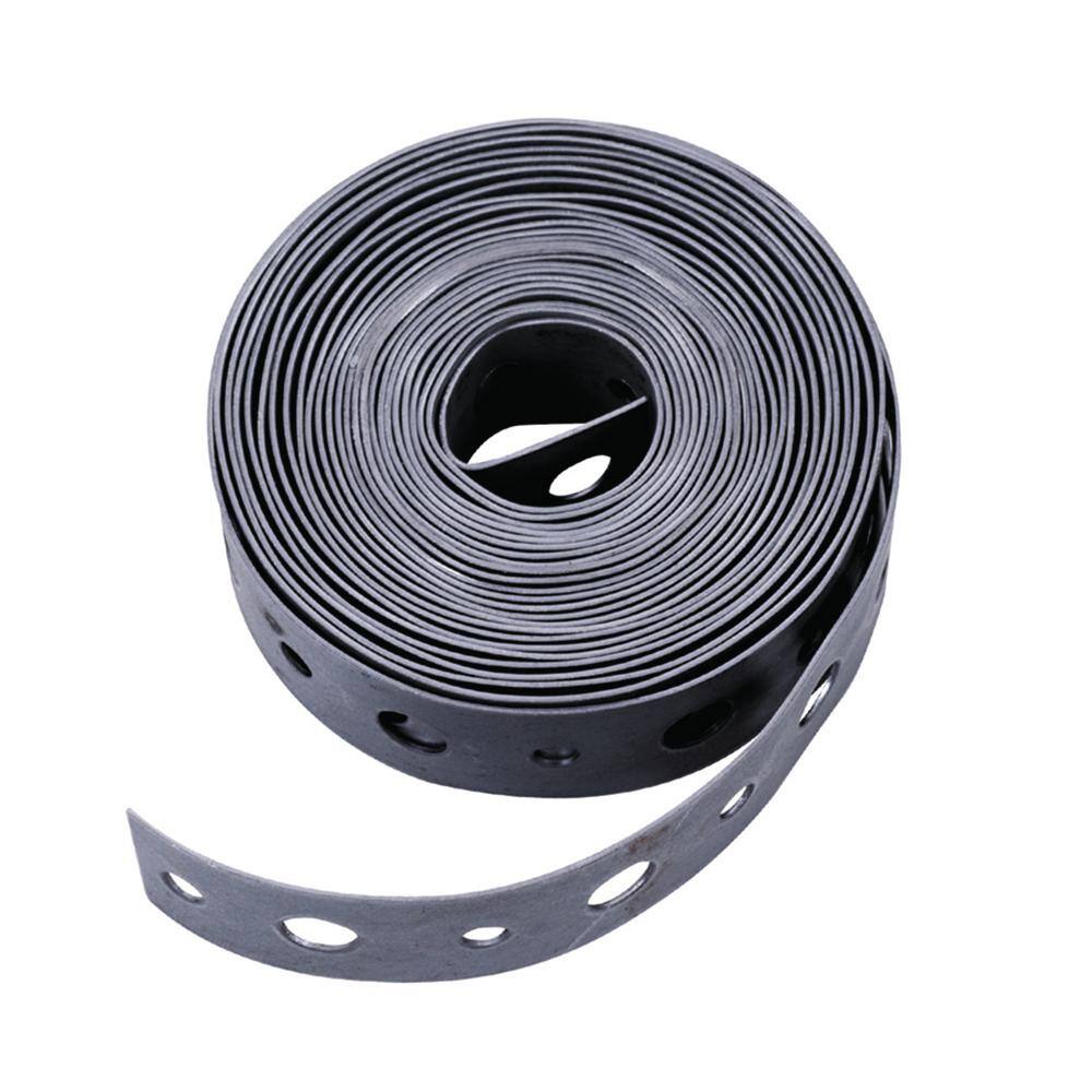 Oatey 3/4 in. x 25 ft. 28-Gauge Galvanized Pipe Hanger Strap (2-Pack)