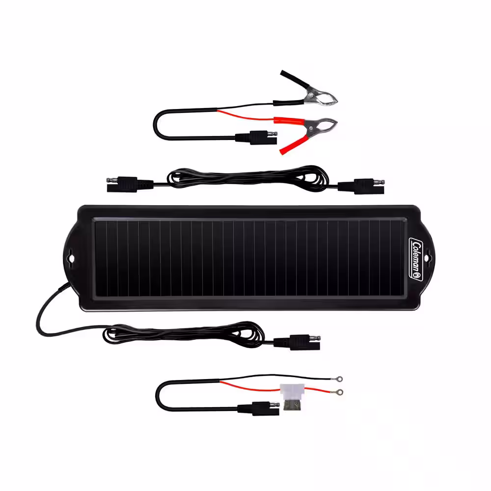 Coleman 1-Watt Solar Power Sports Battery Charger