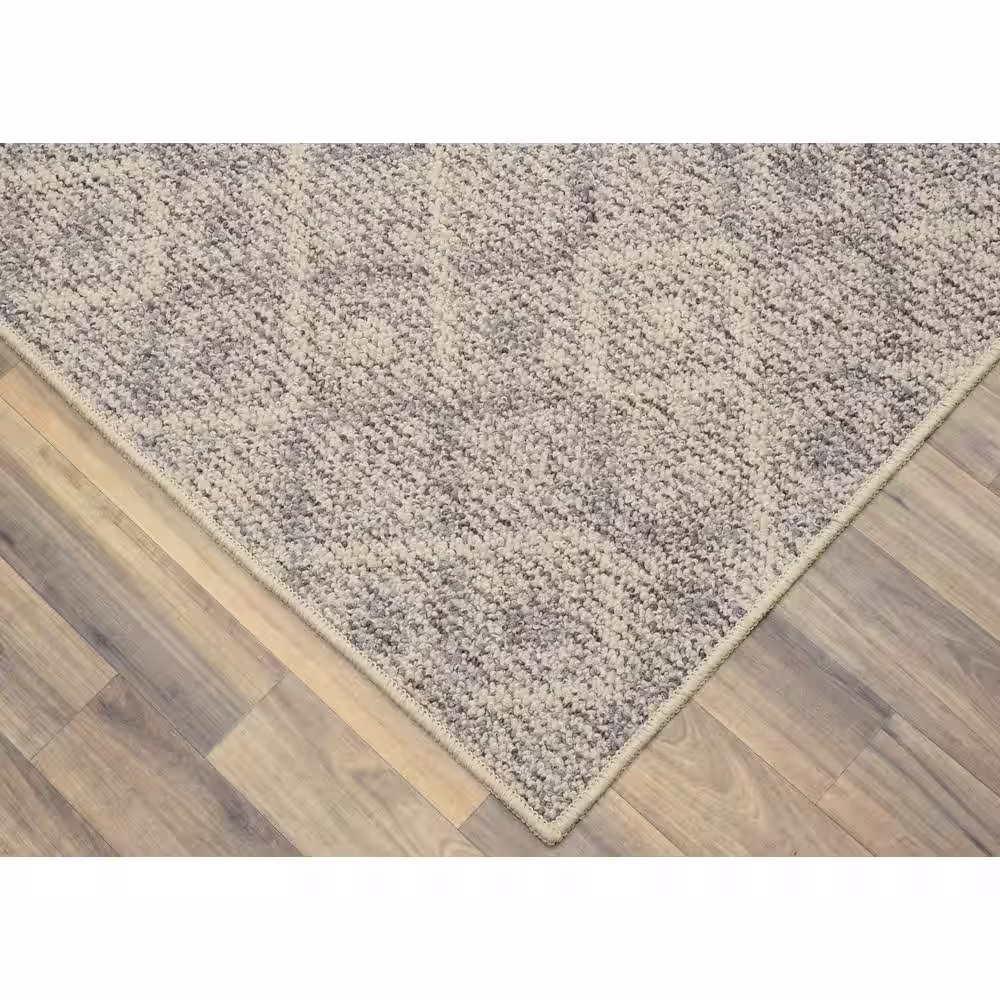 Garland Rug Classic Berber Earth Tone 12 ft. x 12 ft. Square Area Rug