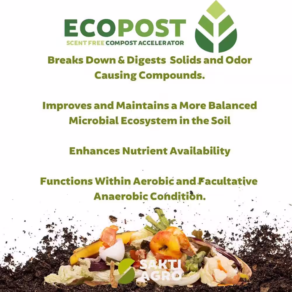 Viagrow 2.8 cu. ft. Sakti Agro EcoPost Compost Soil Scent Free Coconut Coir Expanding Block (100 l)