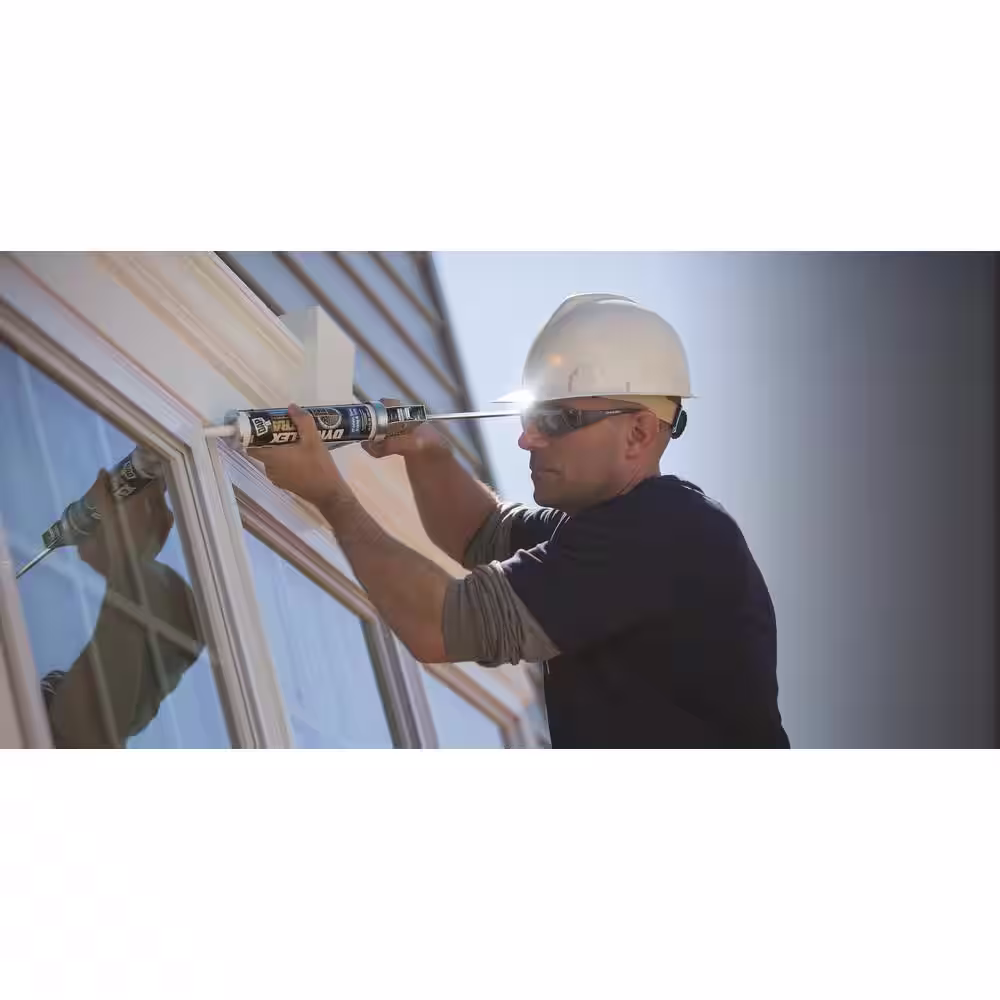 DAP DYNAFLEX ULTRA 10.1 oz. Black Advanced Exterior Window, Door and Siding Sealant (2-Pack)