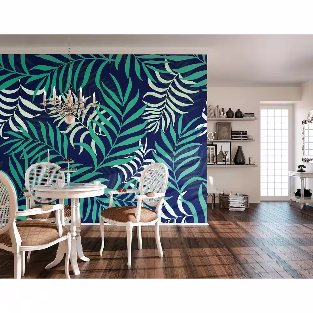OhPopsi Exotic Jungle Leaves Wall Mural