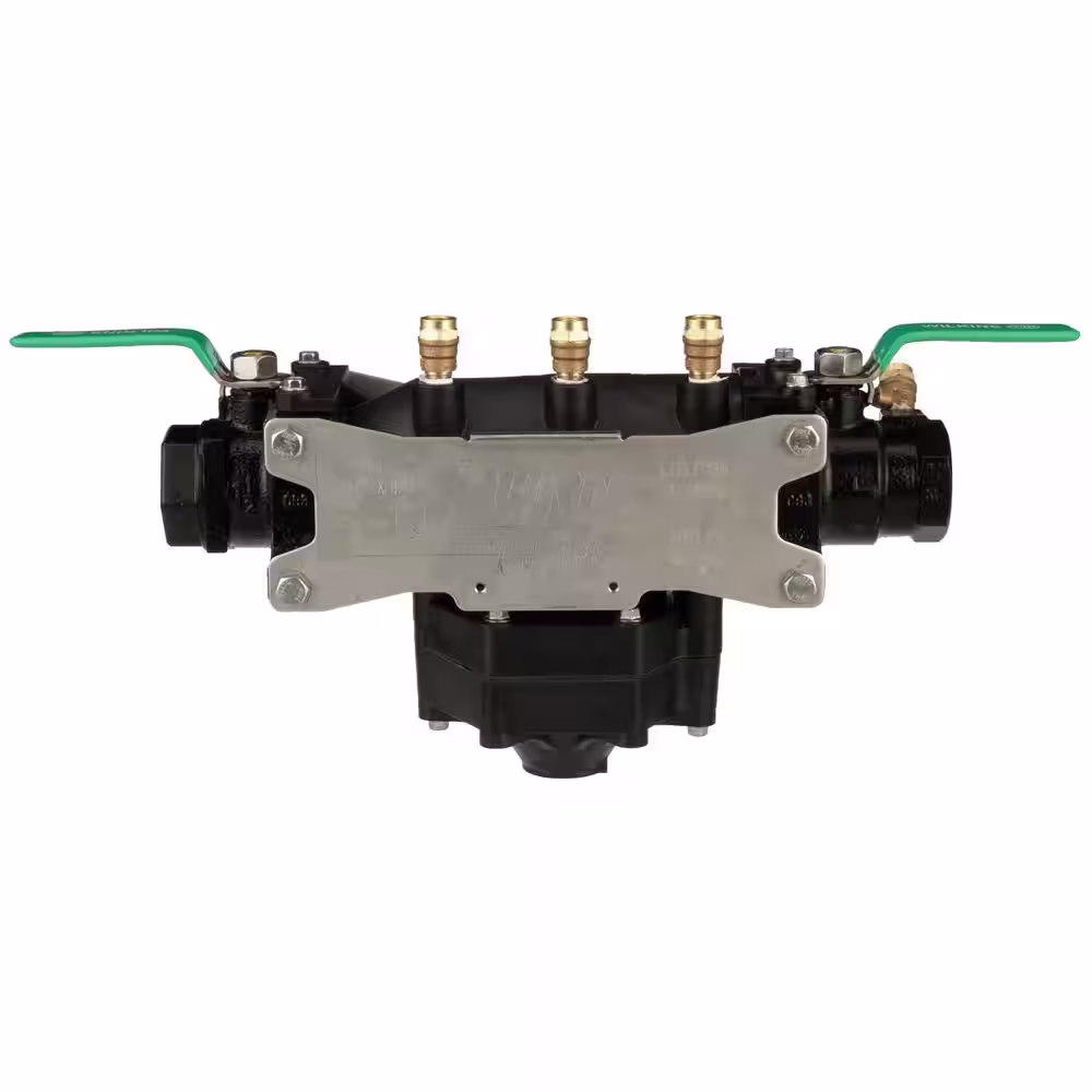 Wilkins 1-1/2 Dia Bronze Reduced Pressure Principle Backflow Preventer with Black Fusion Epoxy Coating