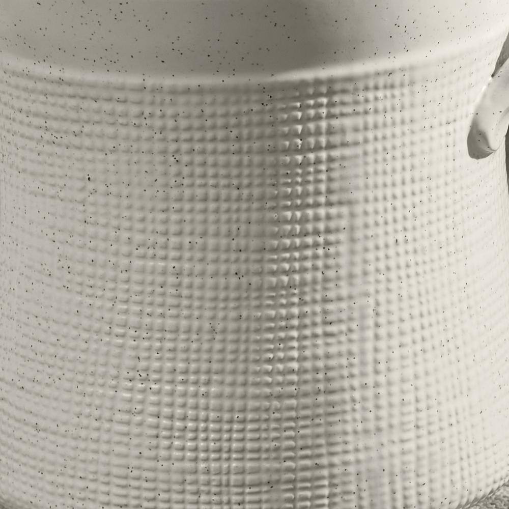 Park Designs Potter's Stone Stoneware Ceramic Small Canister