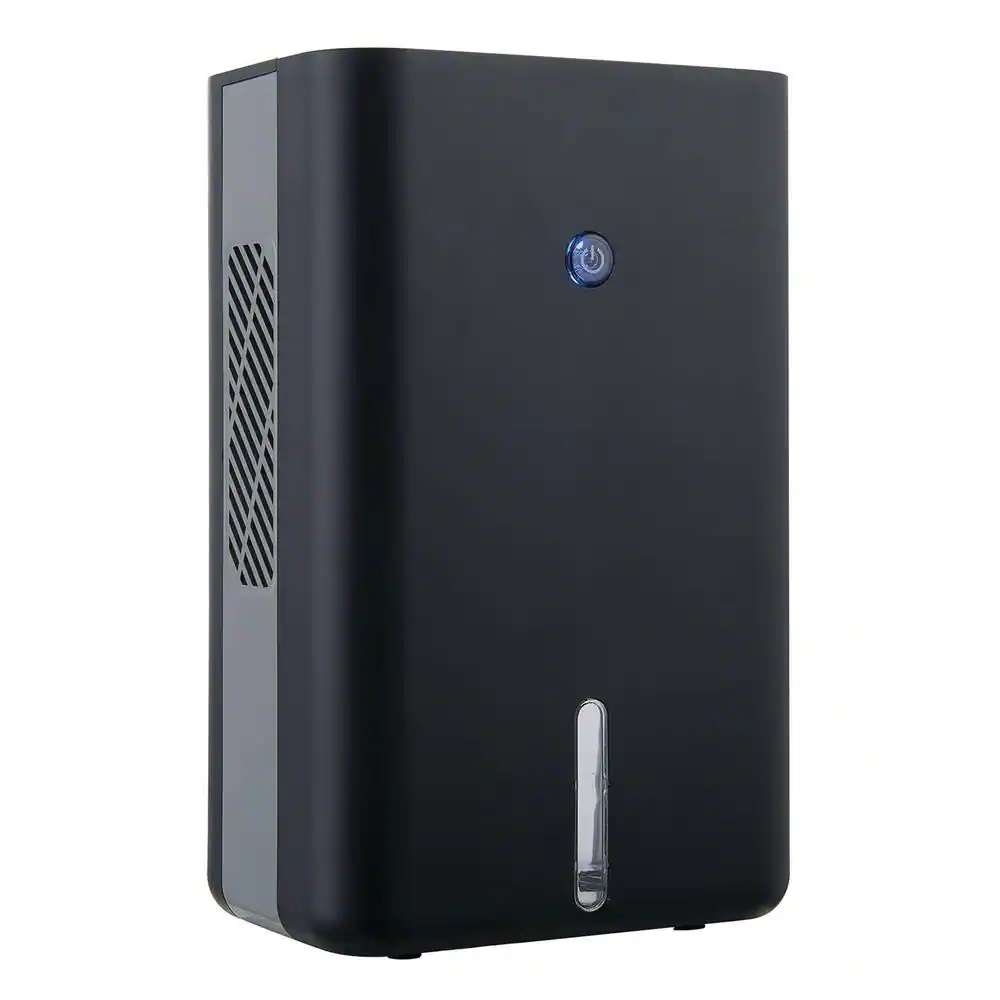 None 3.2-Pint Countertop Dehumidifier in Black