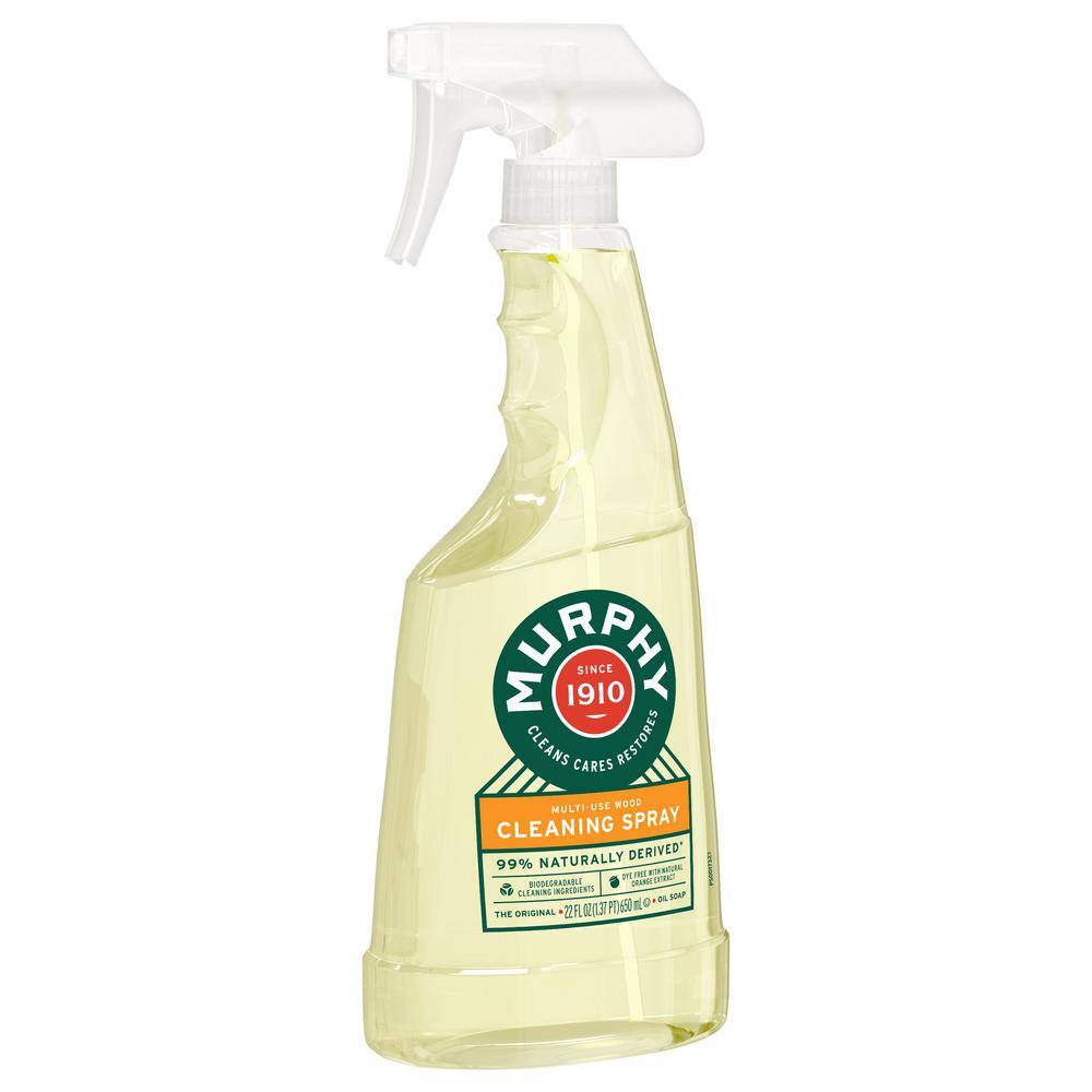 Murphy Oil Soap 22 oz. Murphy's Oil Soap, Orange Hardwood Floor Cleaner Spray (12-Pack)