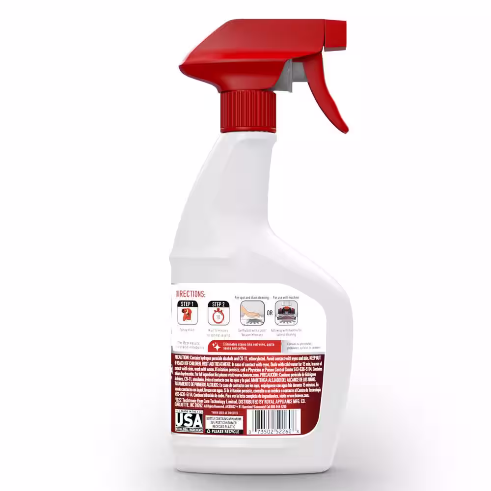 HOOVER 22 oz. Oxy Stain Remover Carpet Cleaner Solution Pretreatment Spray