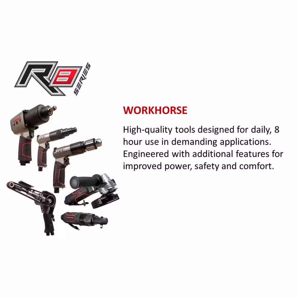 Jet R8 JAT-104 1/2 in. Impact Wrench 900 ft. lbs.
