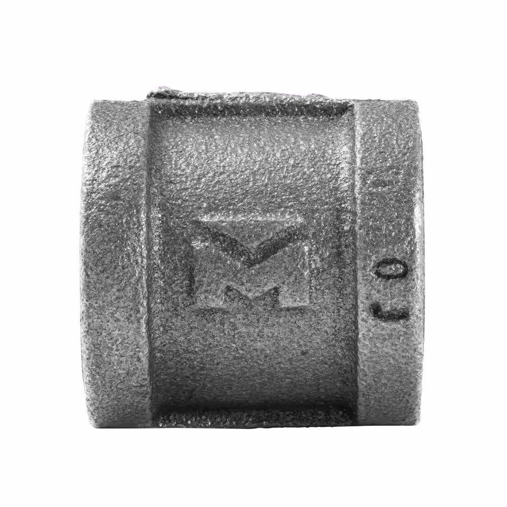 Southland 3/4 in. Black Malleable Iron FPT x FPT Coupling Fitting