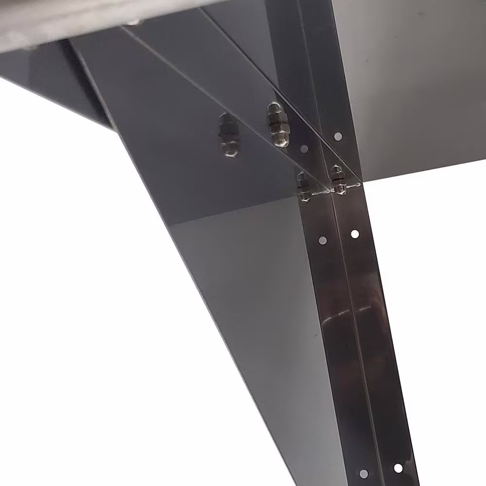 None 14 in. x 48 in. Stainless Steel Wall Shelf. Kitchen, Restaurant, Garage, Laundry, Utility Room Metal Shelf with Brackets