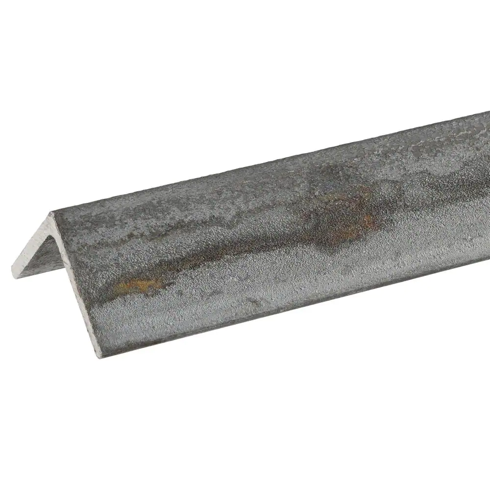 Everbilt 48 in. x 1-1/4 in. x 1-1/4 in. x 1/8 in. Plain Steel Angle