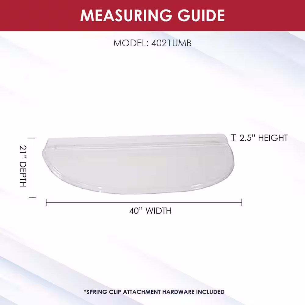 SHAPE PRODUCTS 40 in. W x 21 in. D x 2-1/2 in. H Premium Heavy-Arched Flat Window Well Cover