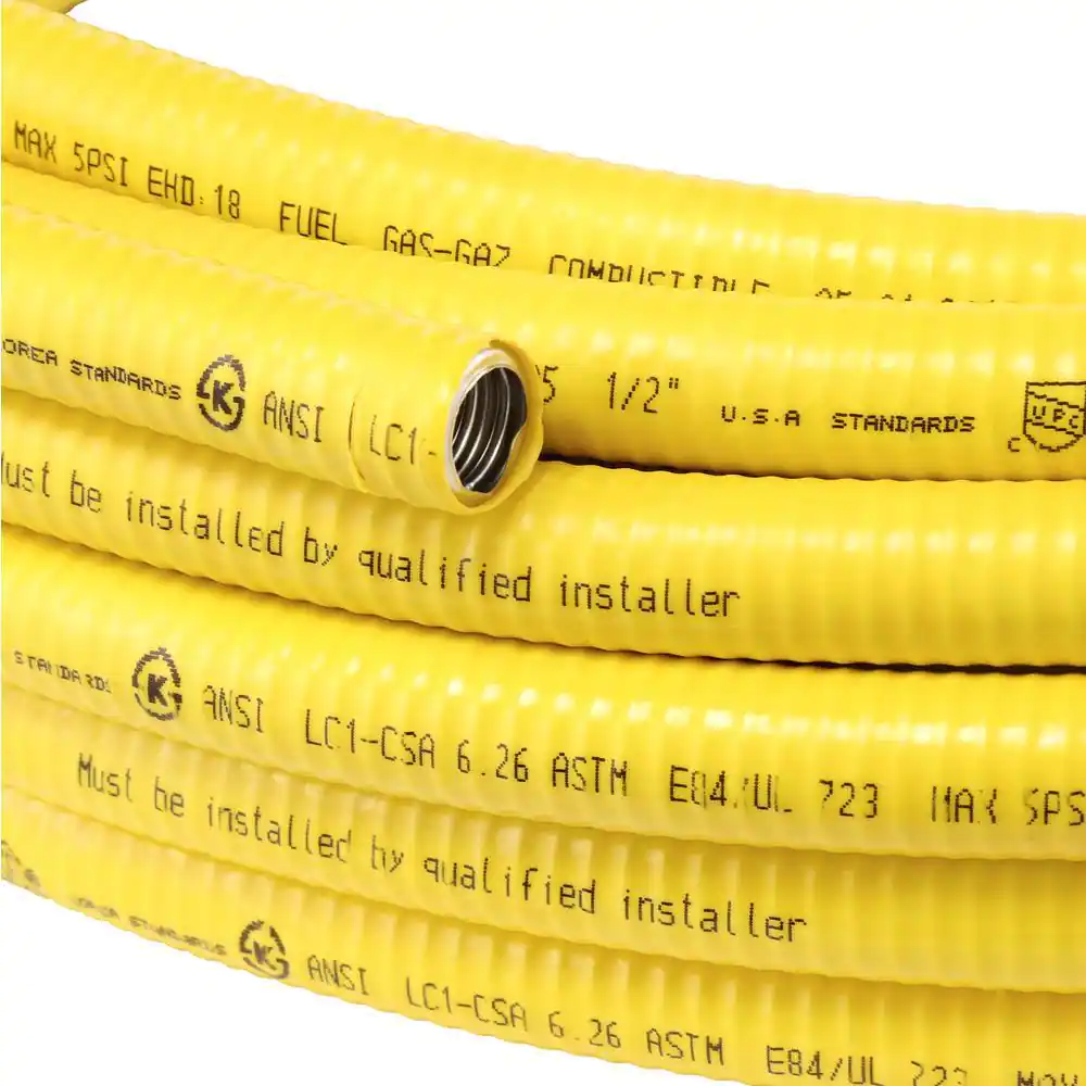 HOME-FLEX 1/2 in. x 75 ft. CSST Corrugated Stainless Steel Tubing