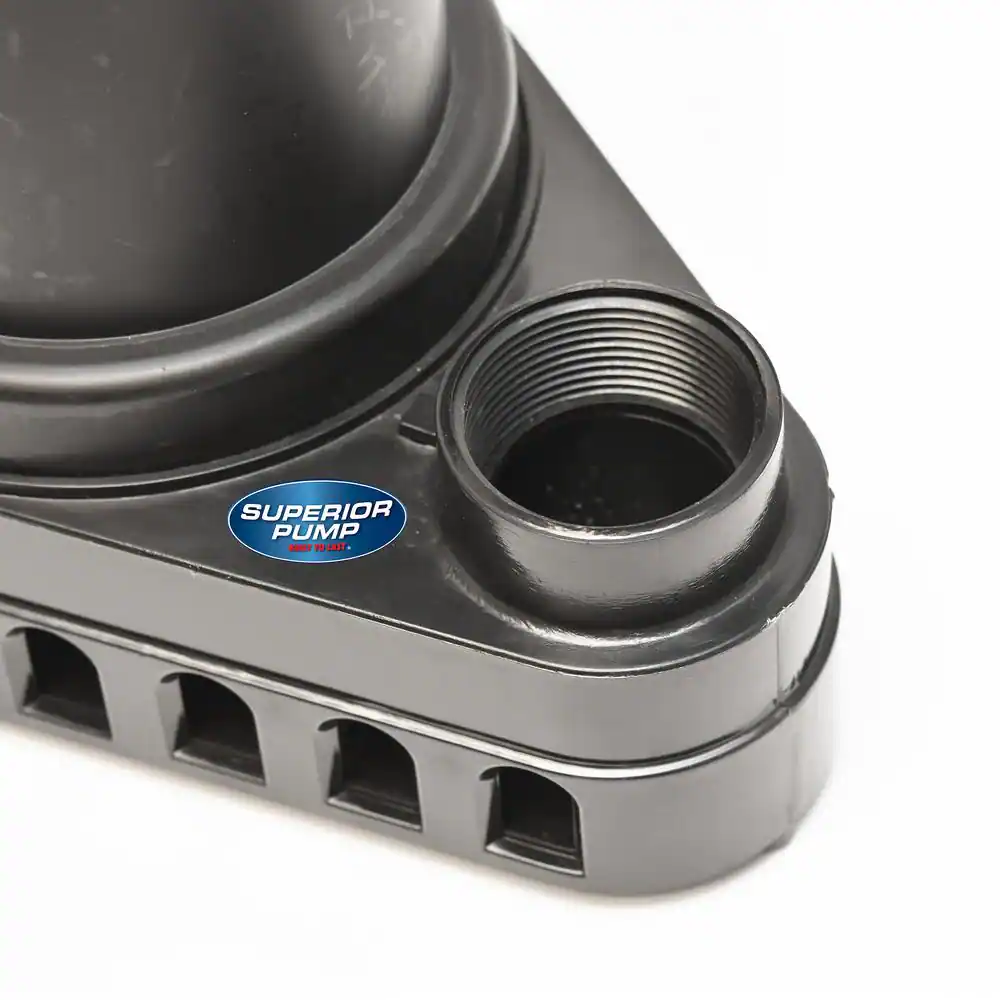 Superior Pump 92072-U 1/3 HP Submersible Remote Sink Drain Pump System - Easy to Assemble