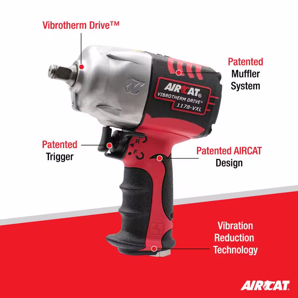 AIRCAT 1/2 in. Impact Wrench