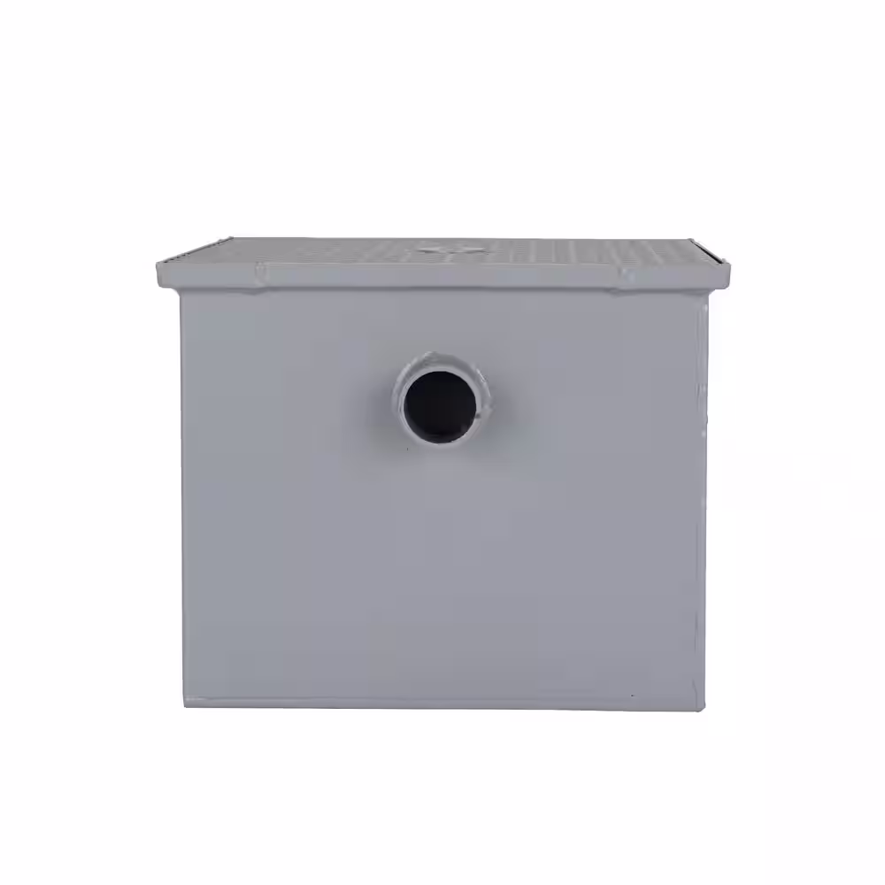 Zurn GT2700 2 in. No-Hub Grease Trap with Flow Control, 15 GPM