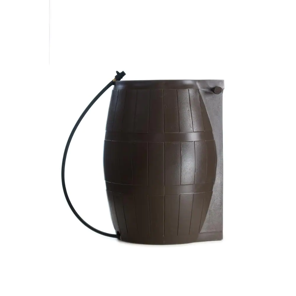 FCMP Outdoor Rain Catcher 50 Gal. Brown RC 4000 Rain Barrel