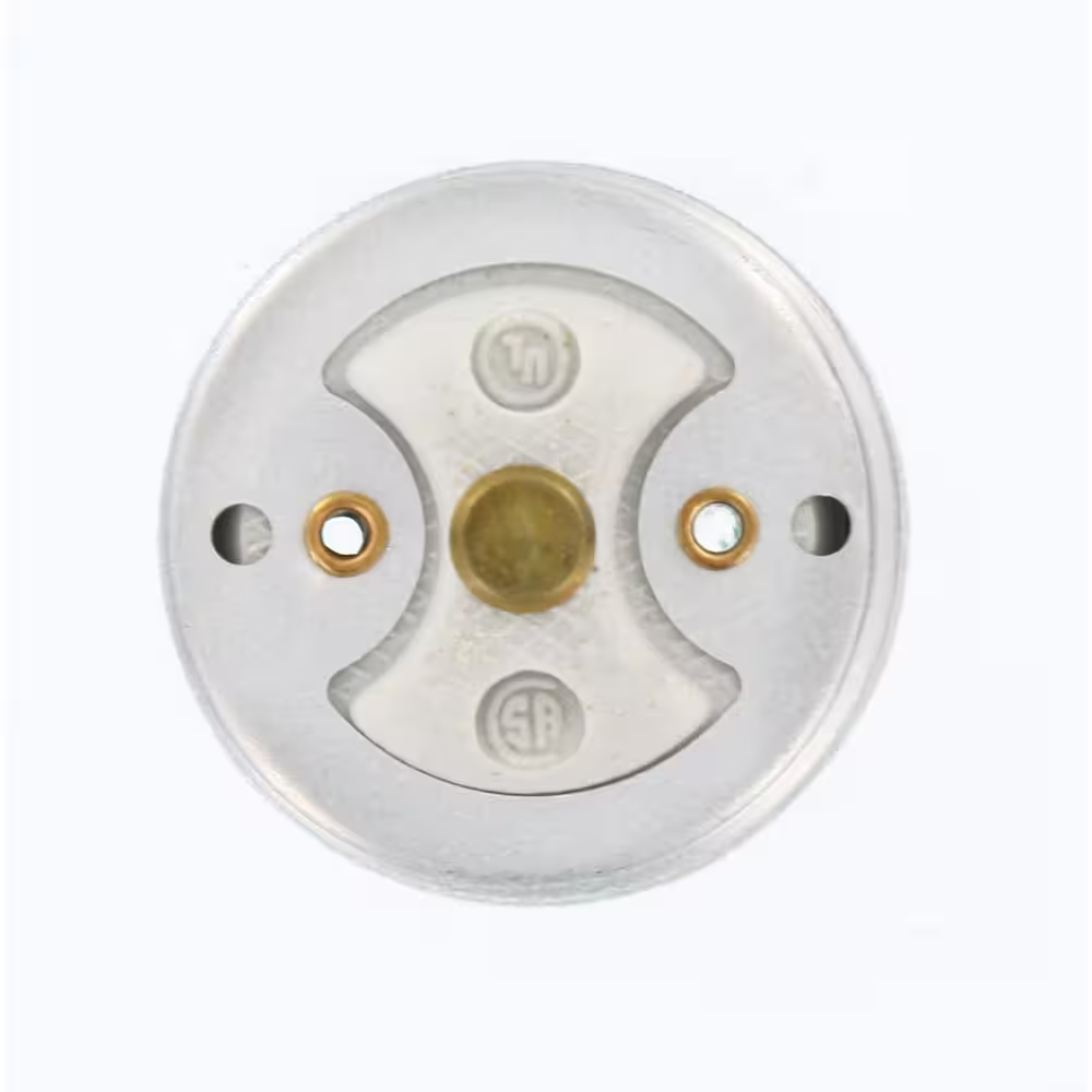 Leviton 660-Watt White Mogul to Medium Porcelain Lampholder Socket Adapter