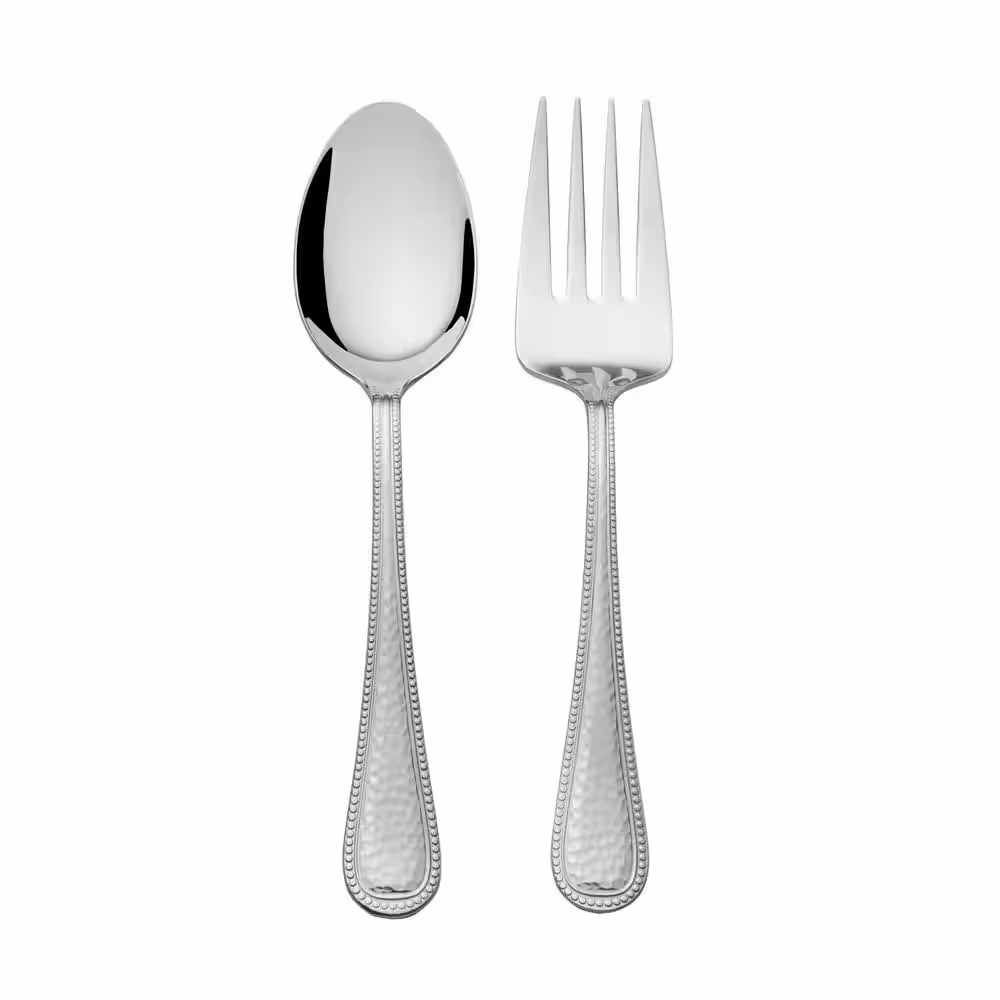 Gourmet Basics by Mikasa Halston 42-Piece Flatware Set, service for 8, stainless steel, 18/0