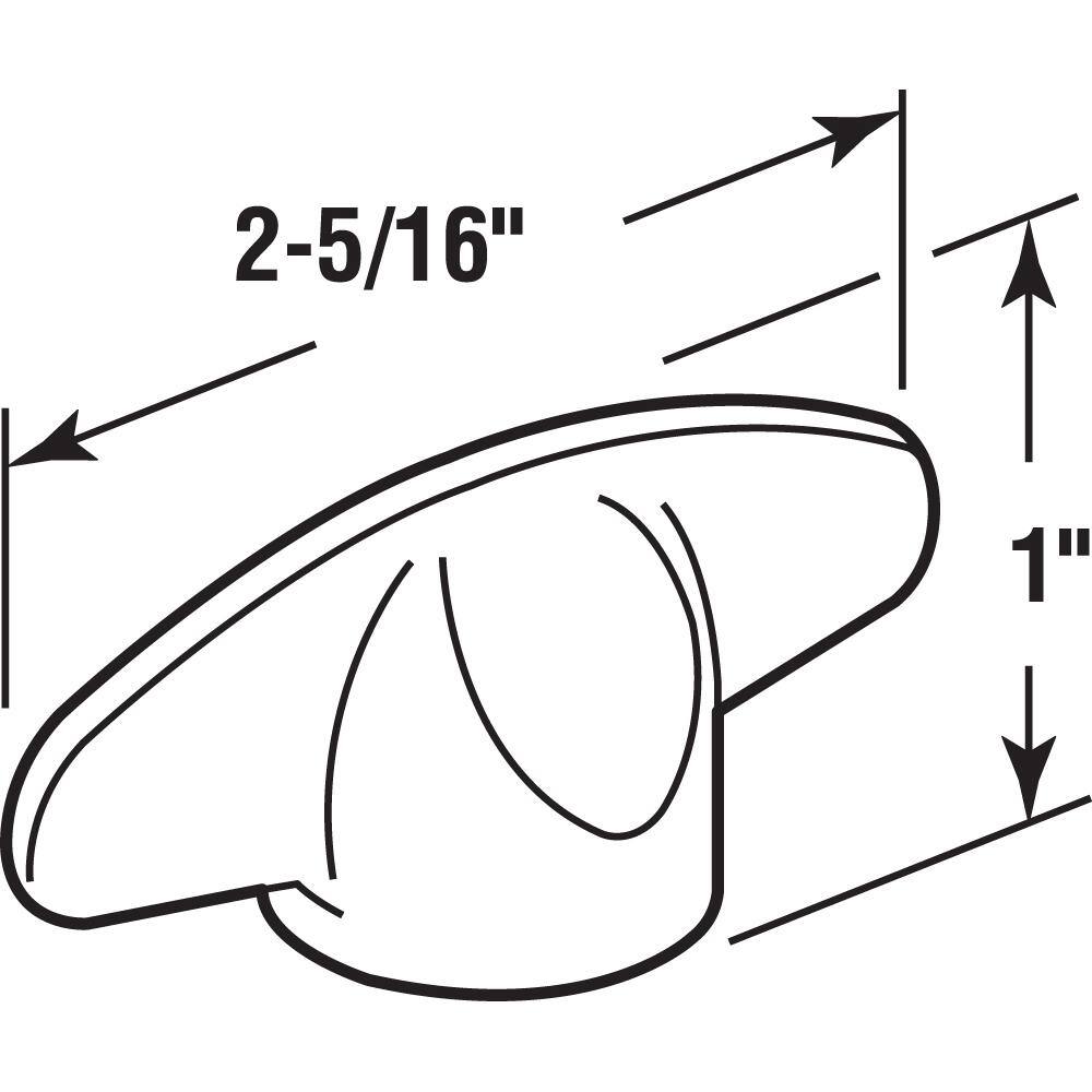 Prime-Line 3/8 in., Spline Socket, Tee Handle, Stone Color (2-pack)