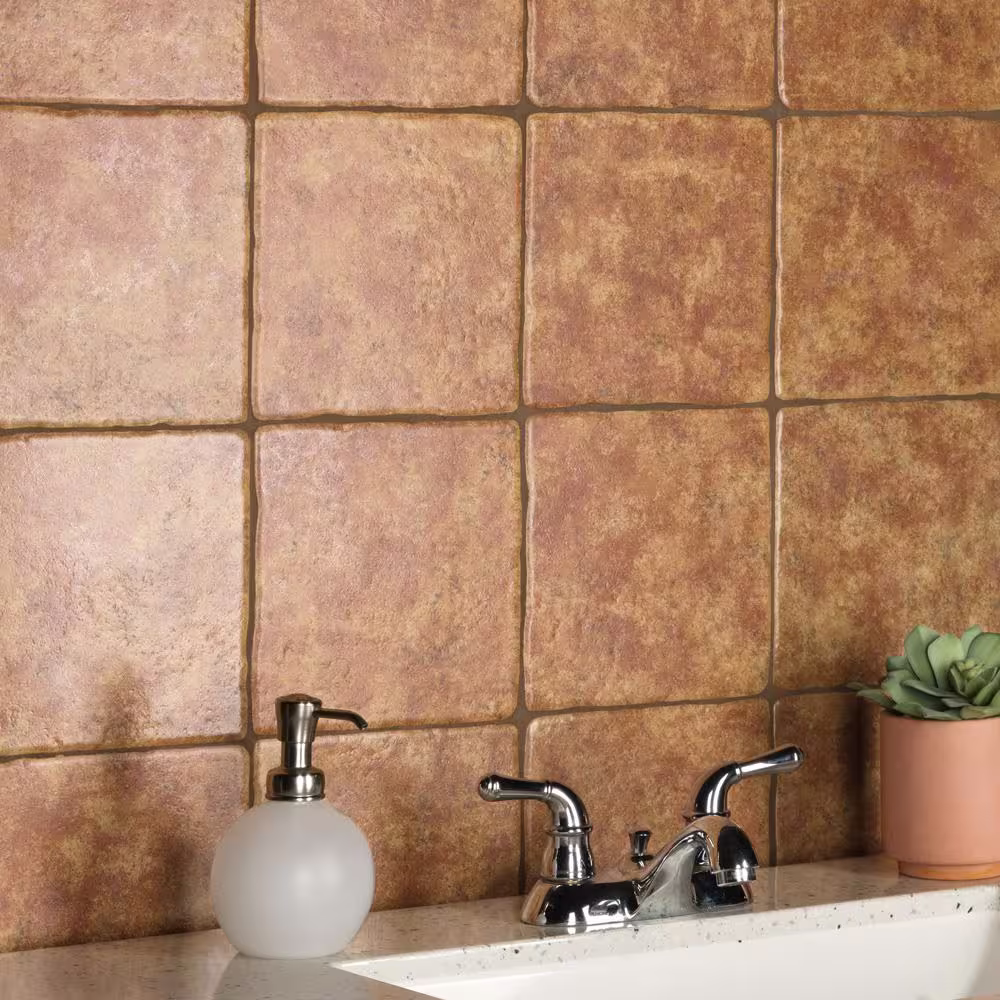 Merola Tile Costa Marron 7-3/4 in. x 7-3/4 in. Ceramic Floor and Wall Tile (10.75 sq. ft./Case)