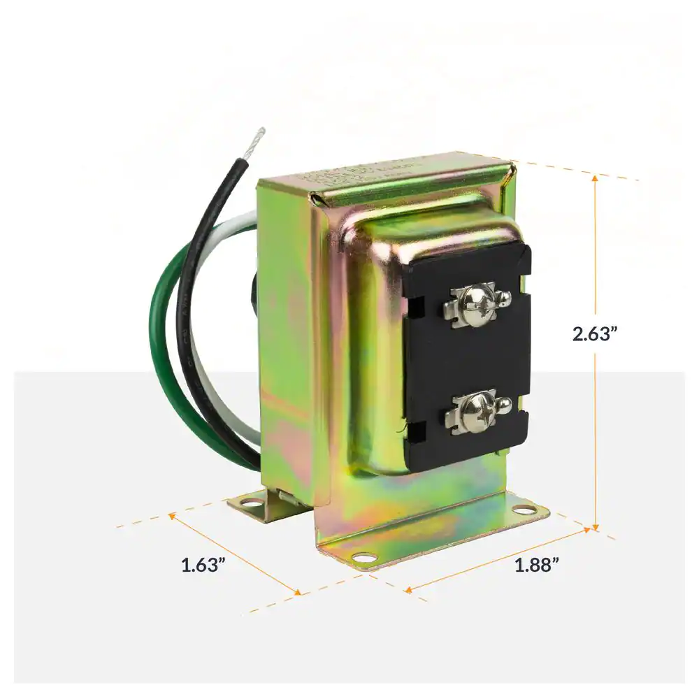 Newhouse Hardware Wired 16-Volt AC 10-Volt A Doorbell Transformer for Wired Door Chimes, UL Class 2 Certified