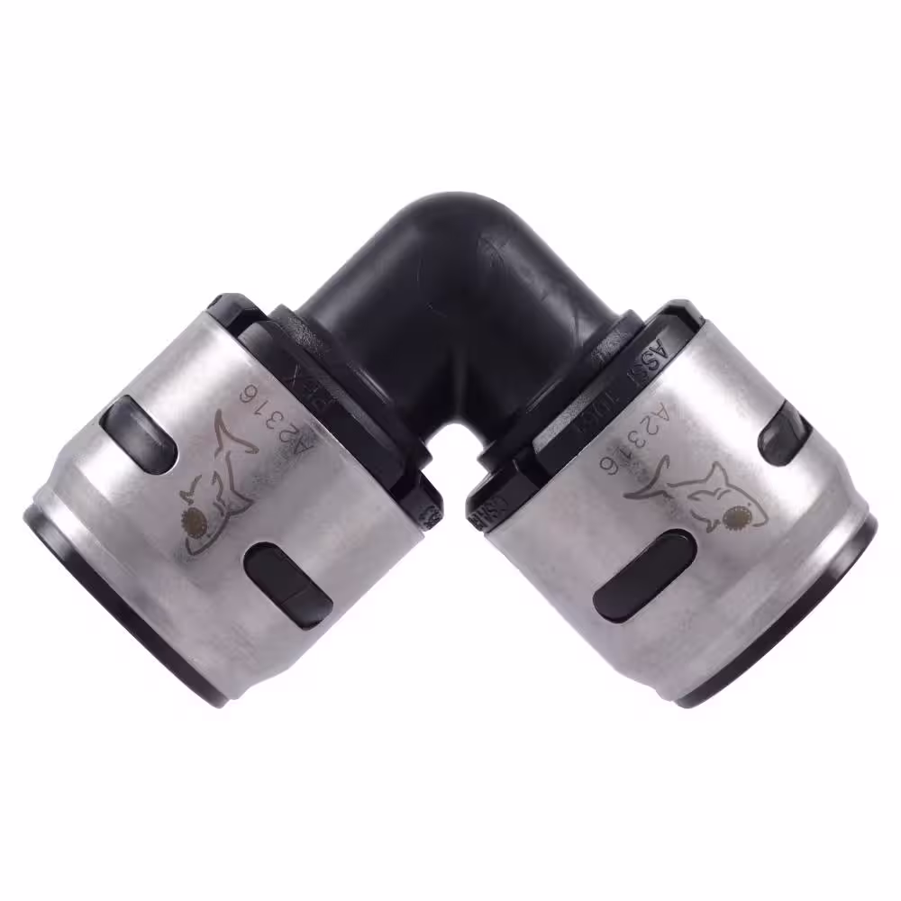 SharkBite 1 in. Push-to-Connect EVOPEX Plastic 90-Degree Elbow Fitting