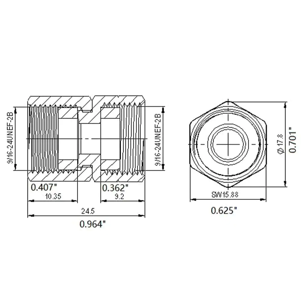 Everbilt 3/8 in. Female OD Compression Brass Coupling Fitting