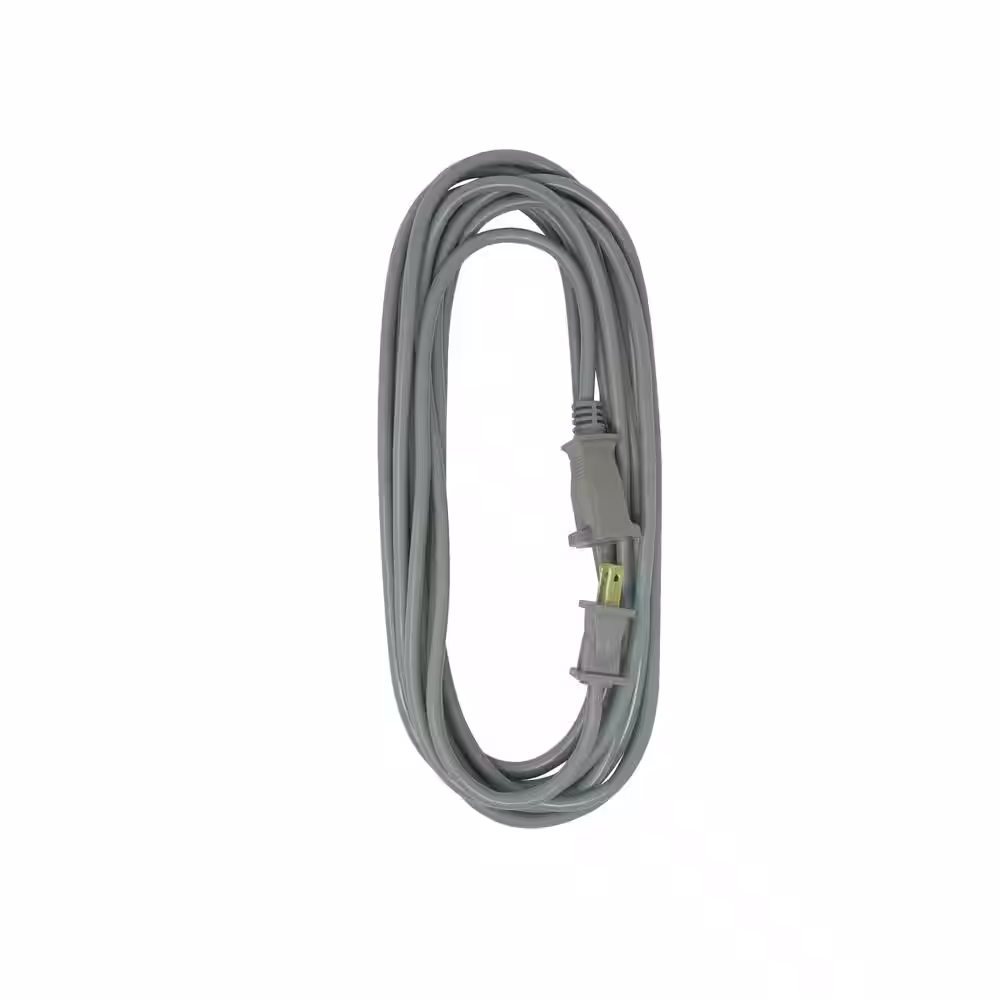 Woods 20 ft. 16/2 SVT Small Appliance Extension Cord, Gray