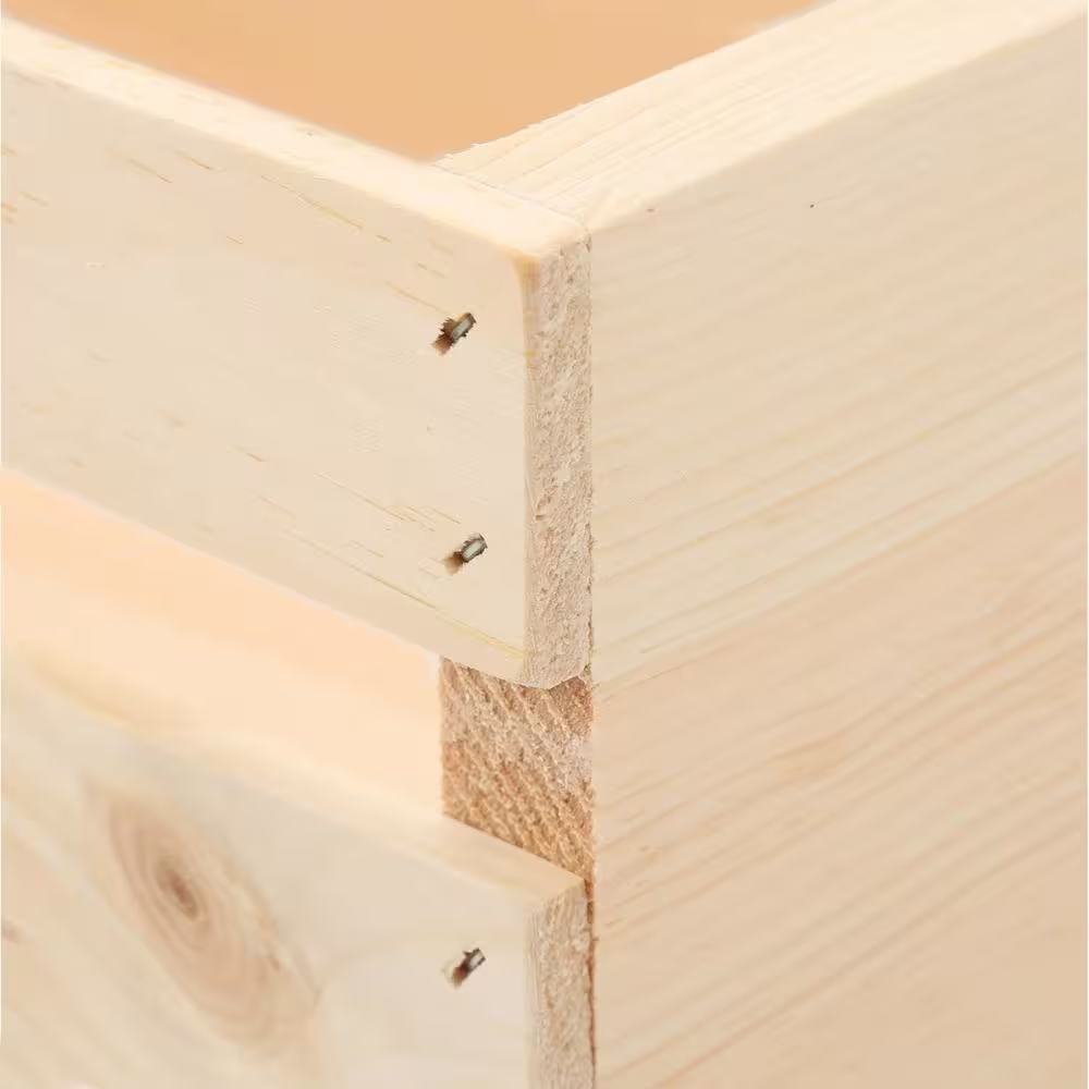 Crates & Pallet 18 in. x 12.5 in. x 9.5 in. Large Wood Crate (3-Pack)