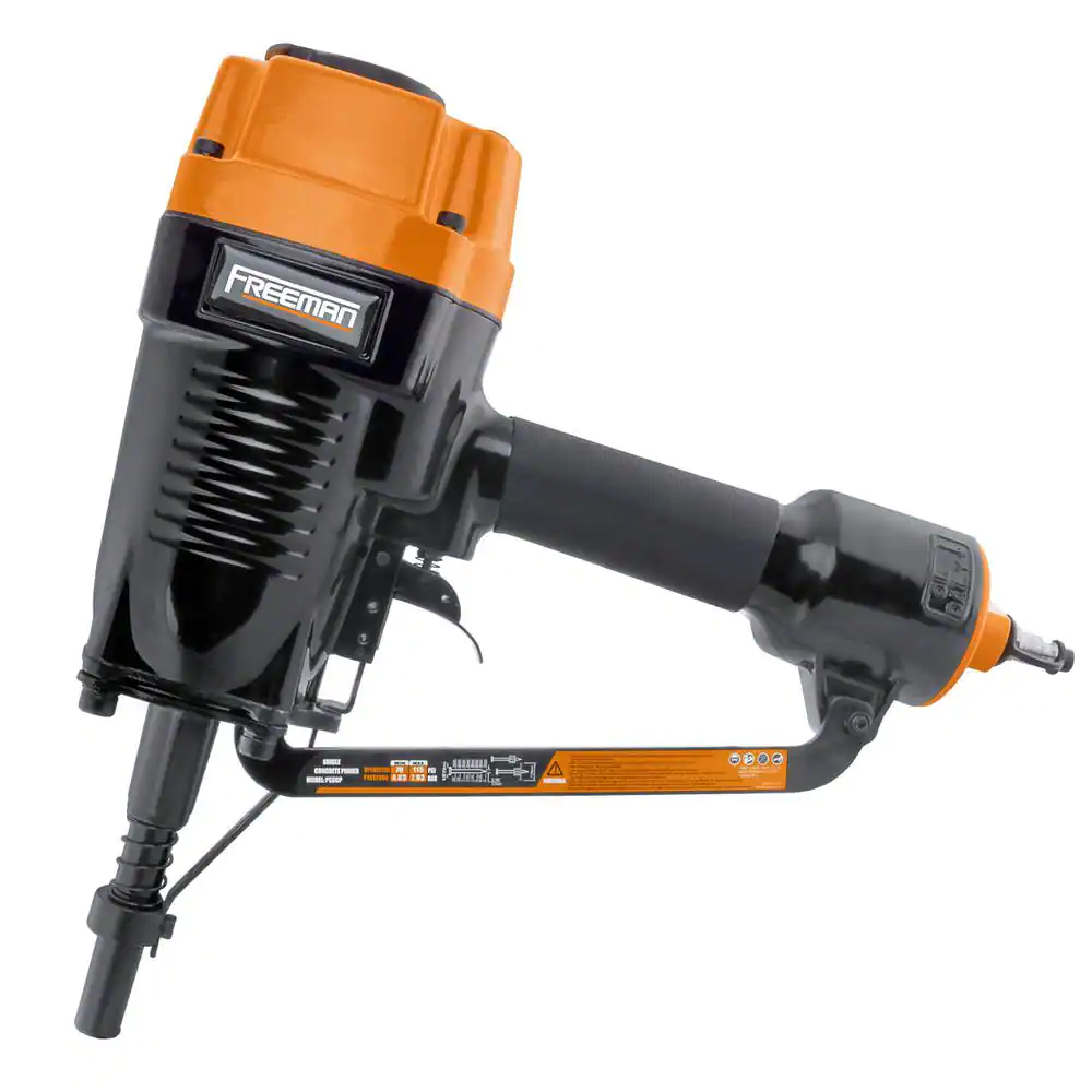 Freeman Pneumatic 3 in. Single Pin Concrete Nailer with Case