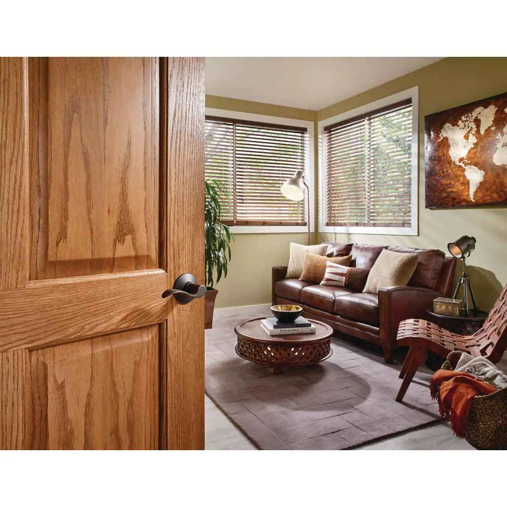 Schlage Accent Aged Bronze Privacy Bed/Bath Door Handle
