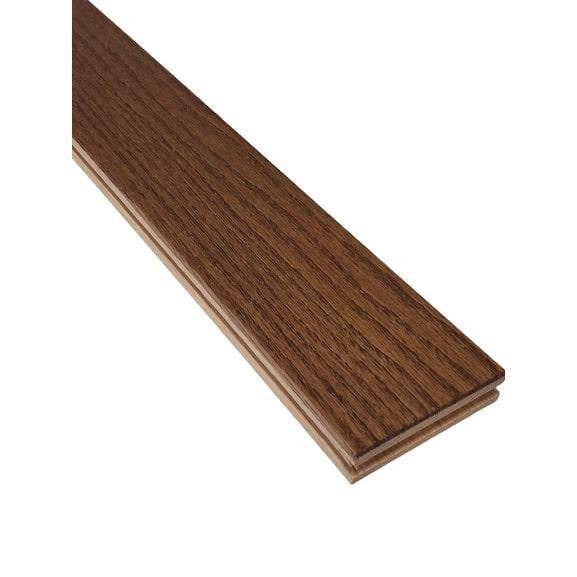 Century Bryson Brown Oak 3/4 in. T x 3.25 in. W x Random Length Solid Red Oak Hardwood Flooring (27.00 sq. ft./case)